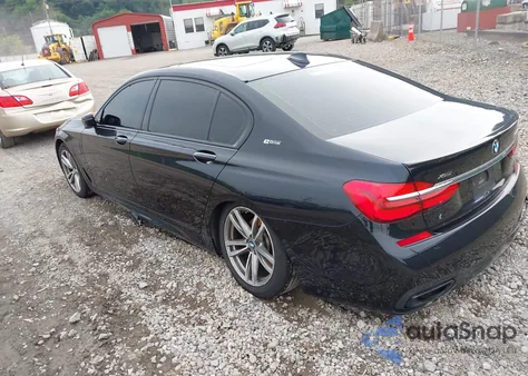2018 BMW 740E xDrive Iperformance from USA, damaged, VIN WBA7J2C52JG938084